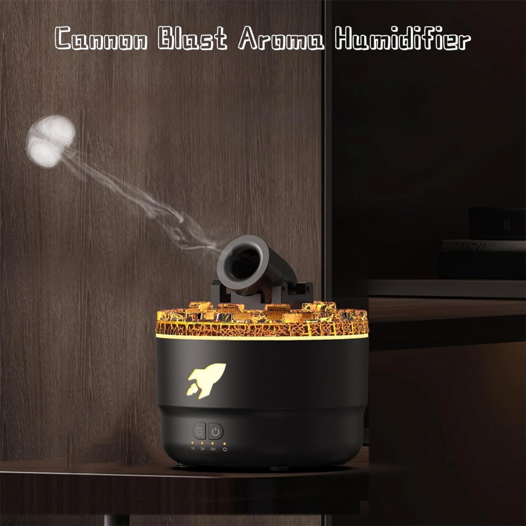 Humidificador de Cañón para una mejor respiración.